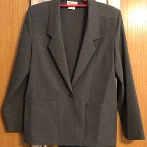 Pykettes grey blazer size 10